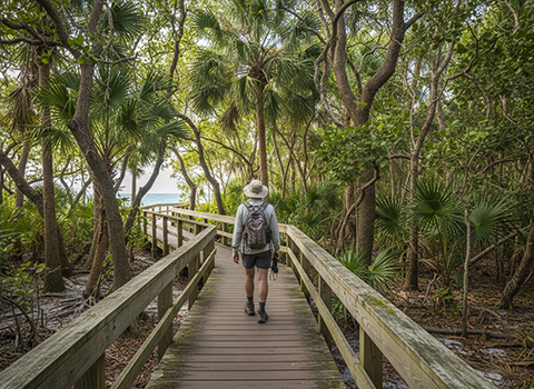 Curry Hammock State Park Trail